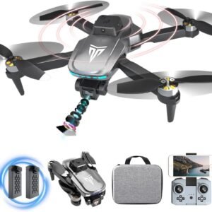 Dron con motor sin escobillas y cámara – Dron plegable FPV 4K con…
