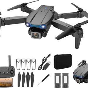 Dron con cámara para adultos y niños, drones FPV 1080P, dron para…