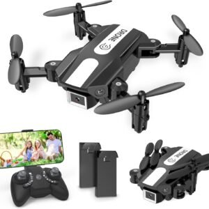 Mini dron T25 con cámara – Drones RC HD 1080P para niños Fpv…