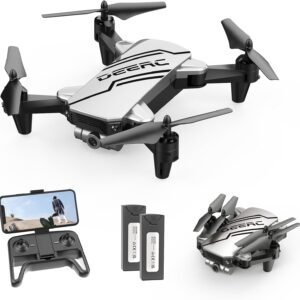 Mini dron DEERC D20 para niños con cámara FPV HD 720P y control remoto…