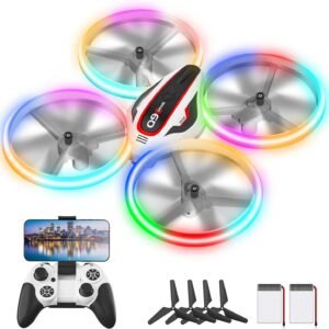 Dron RC Q9C con cámara FPV HD 720P para niños, juguetes geniales, regalo…
