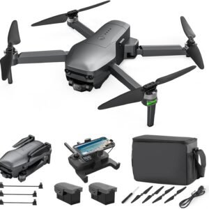 Drones con cámara para adultos 4K Cumplimiento con FAA, 3 ejes…
